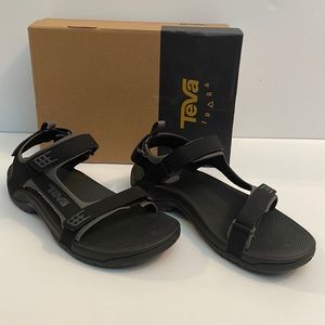 Teva sandals black Velcro men’s size 12